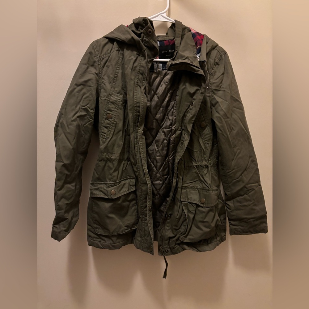 LOVE TREE puffer jacket